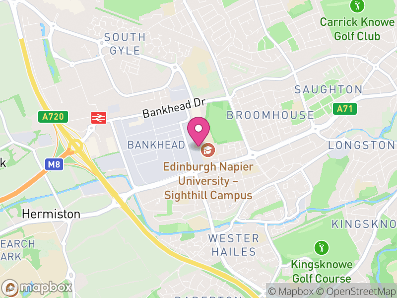 Map of Sighthill, Broomhouse and Parkhead