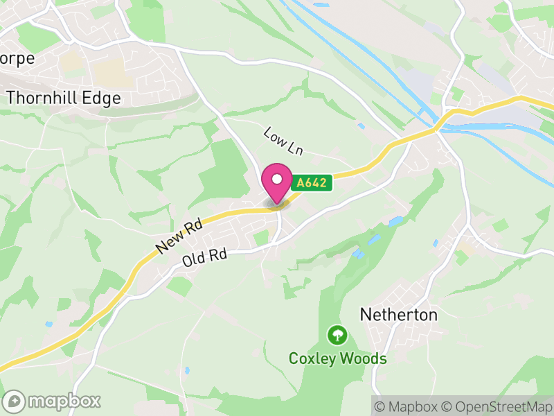 Map of Sitlington, Wakefield