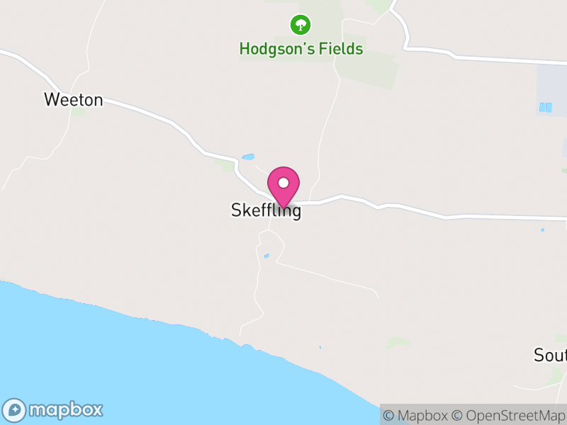 Map of Skeffling, East Riding of Yorkshire