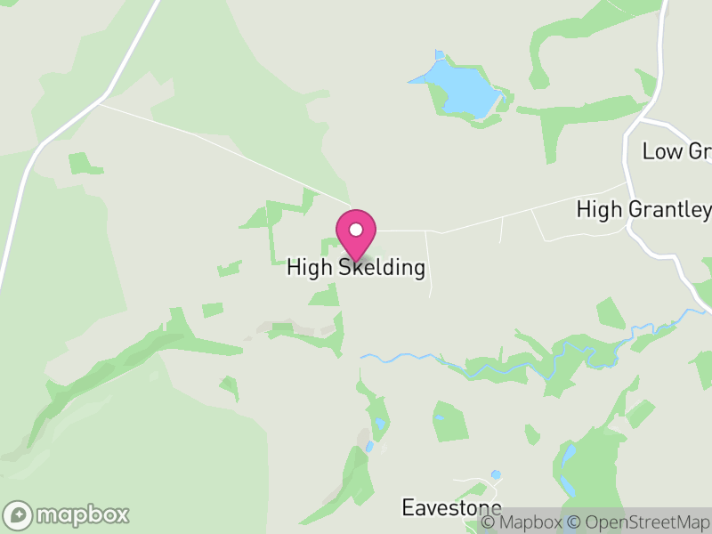 Map of Skelding, North Yorkshire