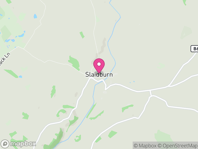 Map of Slaidburn, Ribble Valley