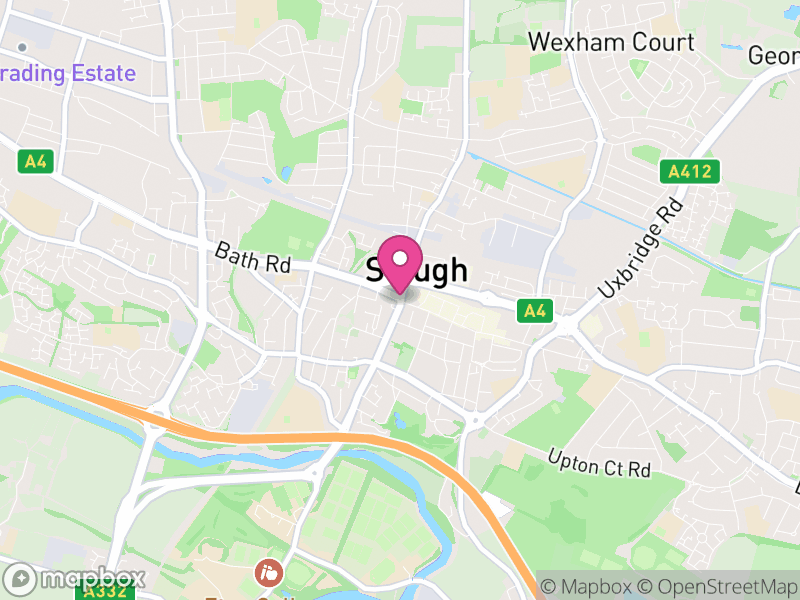 Map of Slough, Berkshire