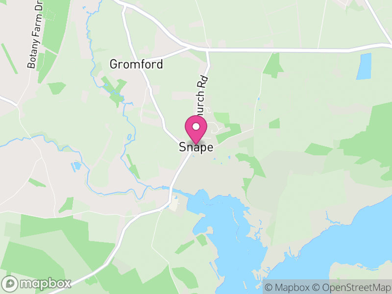 Map of Snape, East Suffolk