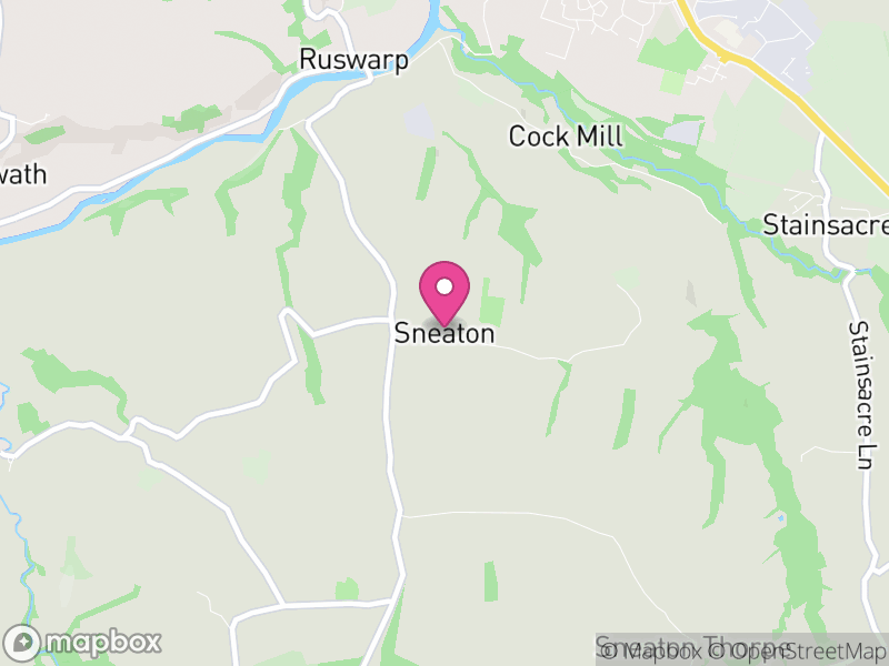 Map of Sneaton, North Yorkshire