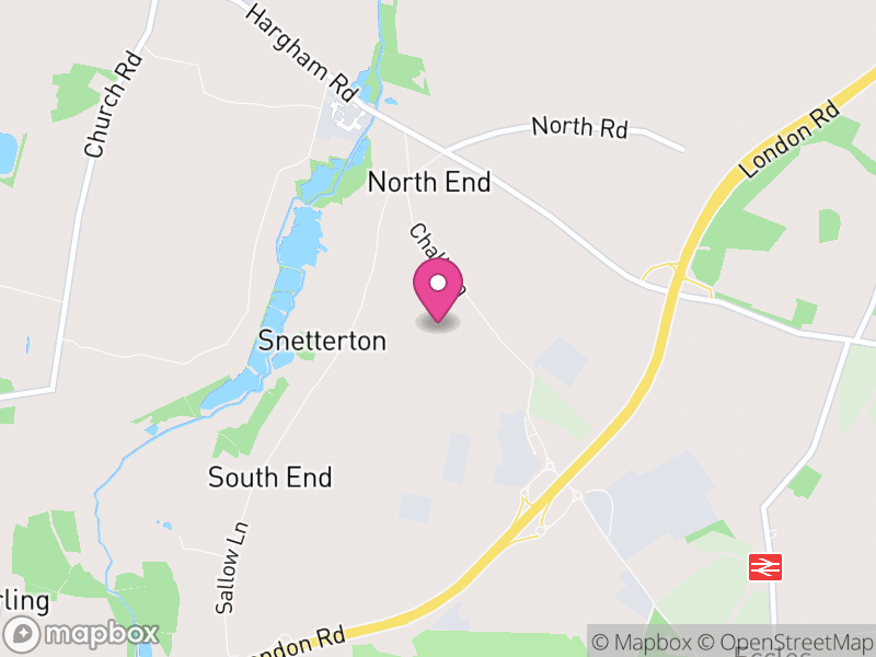 Map of Snetterton, Breckland