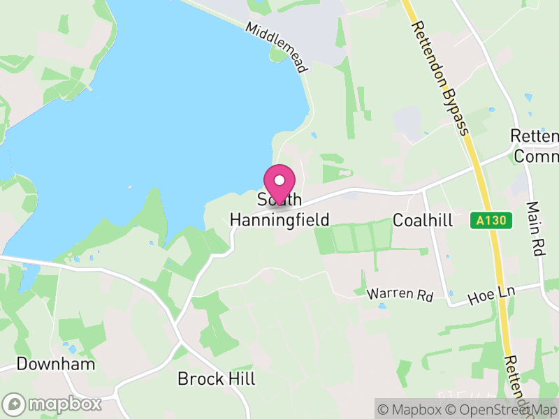 Map of South Hanningfield, Chelmsford