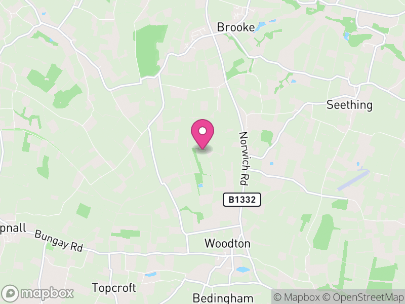 Map of South Norfolk, Norfolk