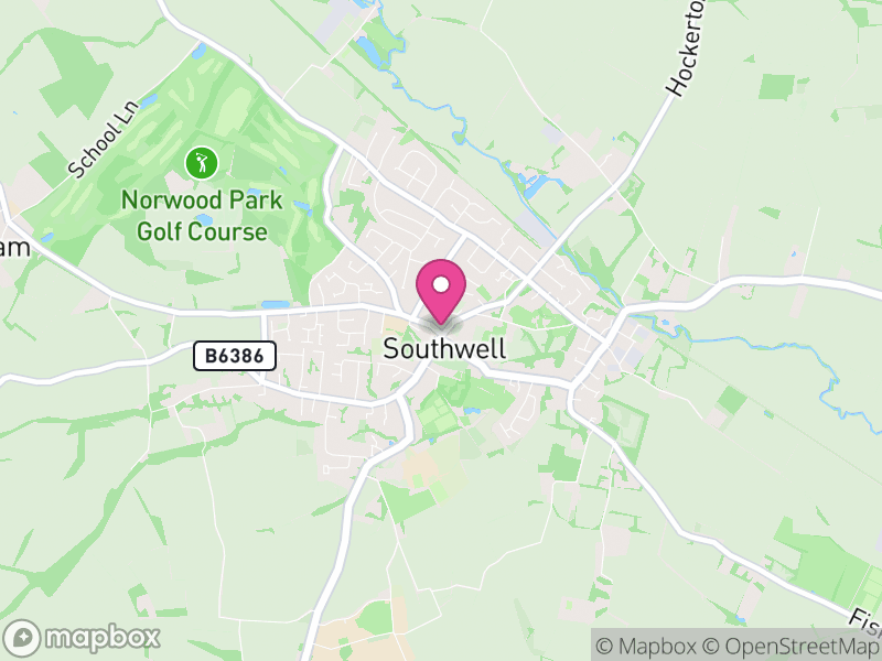 Map of Southwell