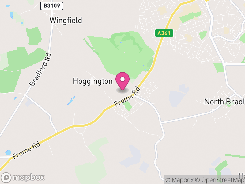 Map of Southwick, Wiltshire