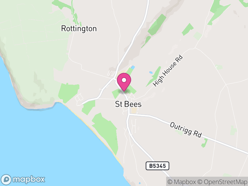 Map of St. Bees, Cumberland