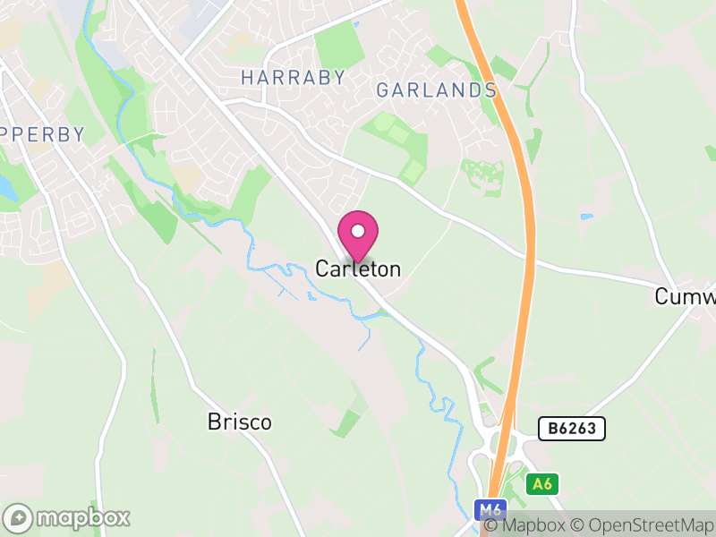 Map of St Cuthbert Without, Cumberland