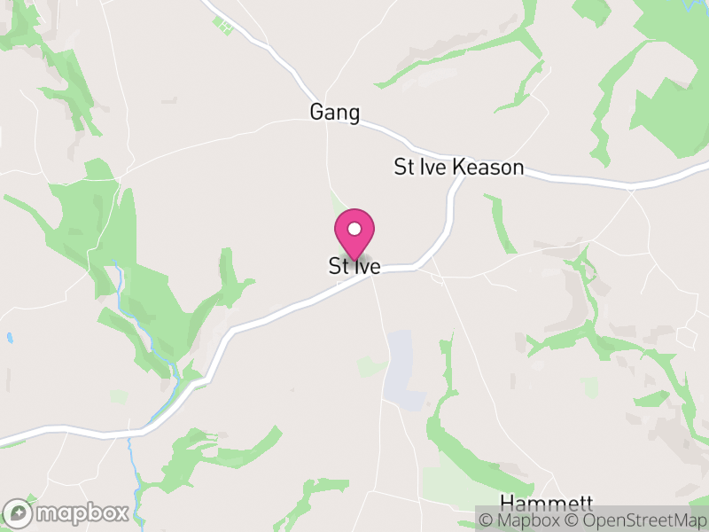 Map of St. Ive, Cornwall