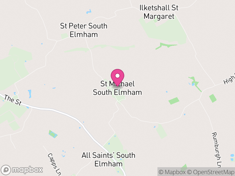 Map of St Michael, South Elmham