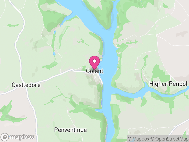 Map of St. Sampson, Cornwall