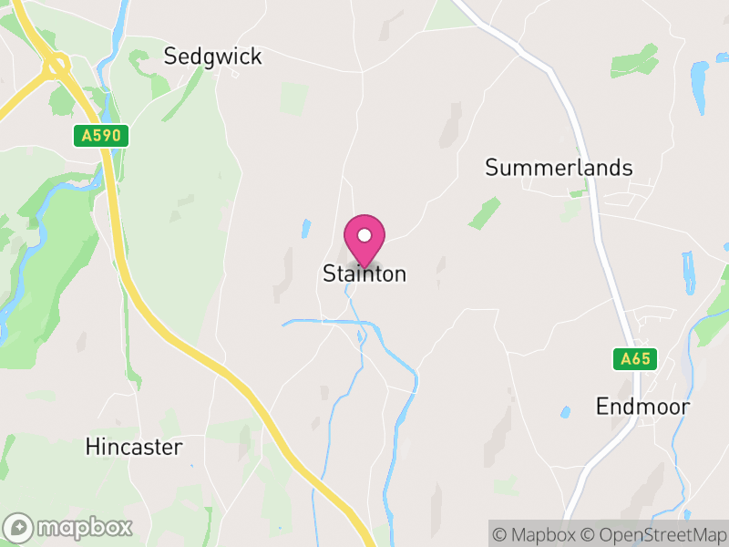 Map of Stainton, Westmorland and Furness
