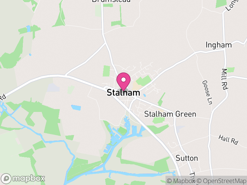 Map of Stalham, North Norfolk