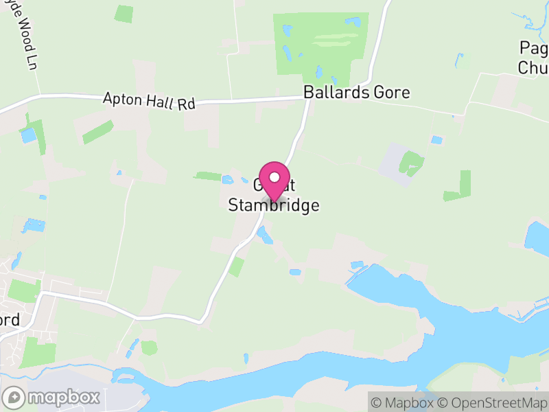 Map of Stambridge, Rochford