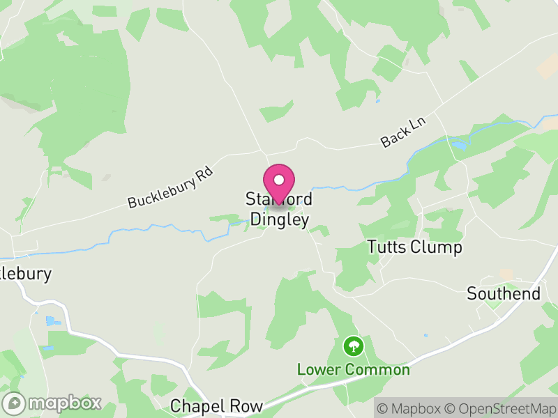 Map of Stanford Dingley, West Berkshire