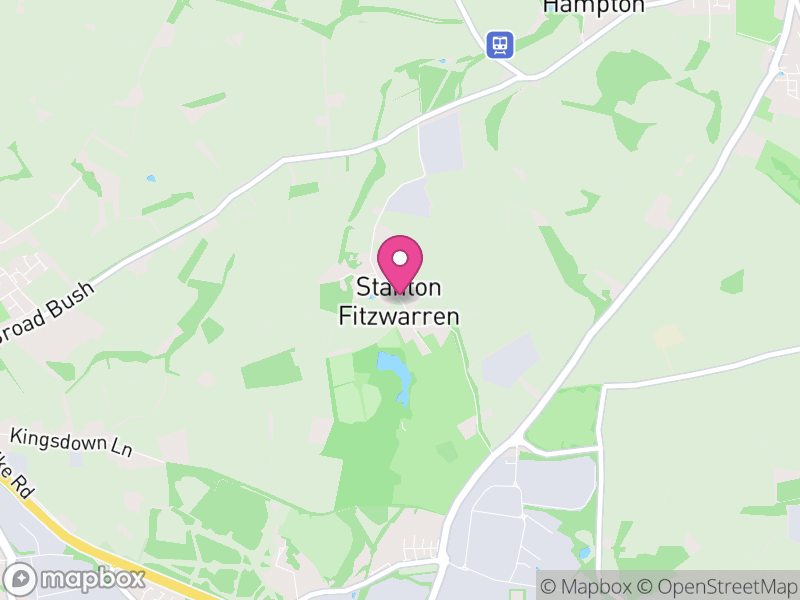 Map of Stanton Fitzwarren, Swindon