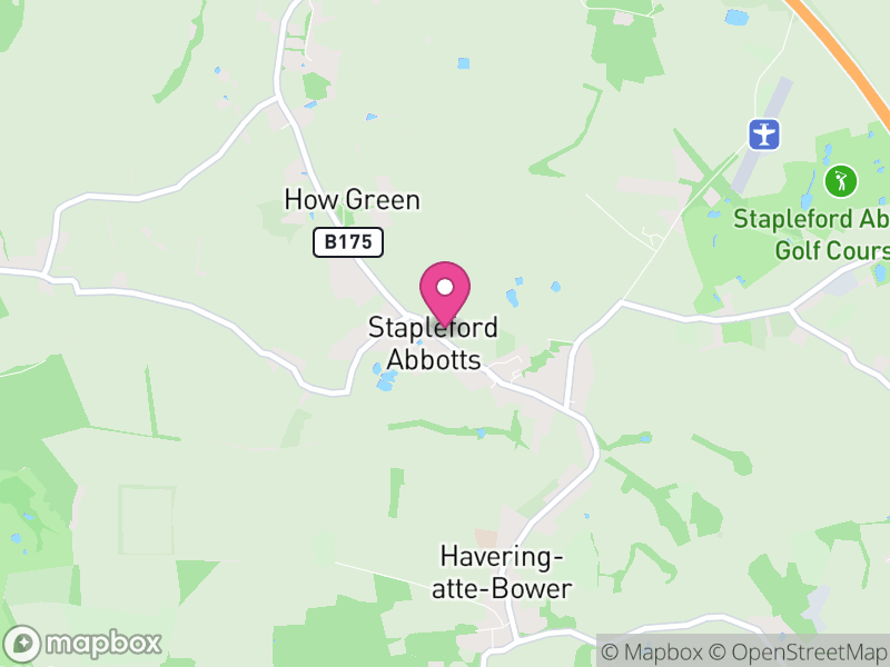 Map of Stapleford Abbotts, Epping Forest