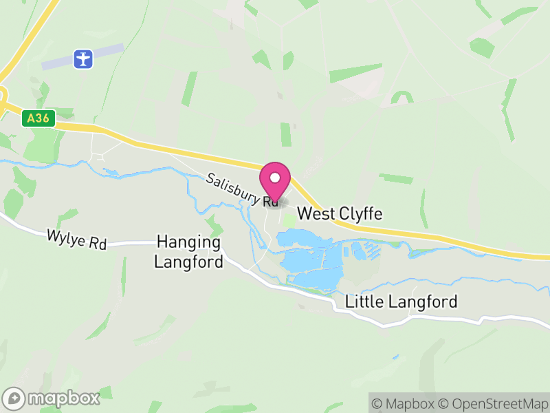 Map of Steeple Langford, Wiltshire