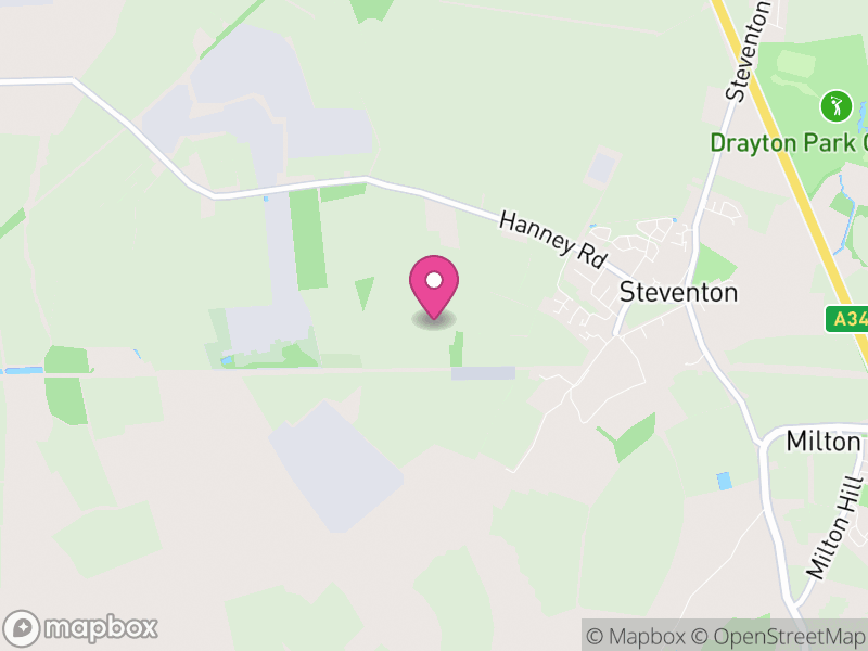 Map of Steventon, Vale of White Horse