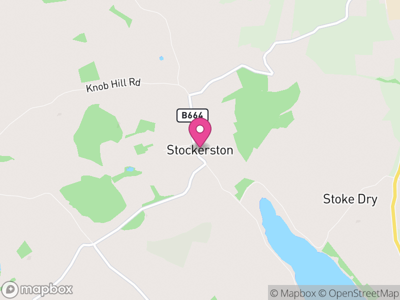 Map of Stockerston, Harborough