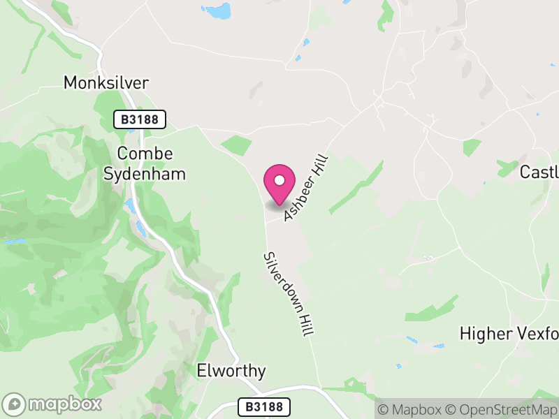 Map of Stogumber, Somerset