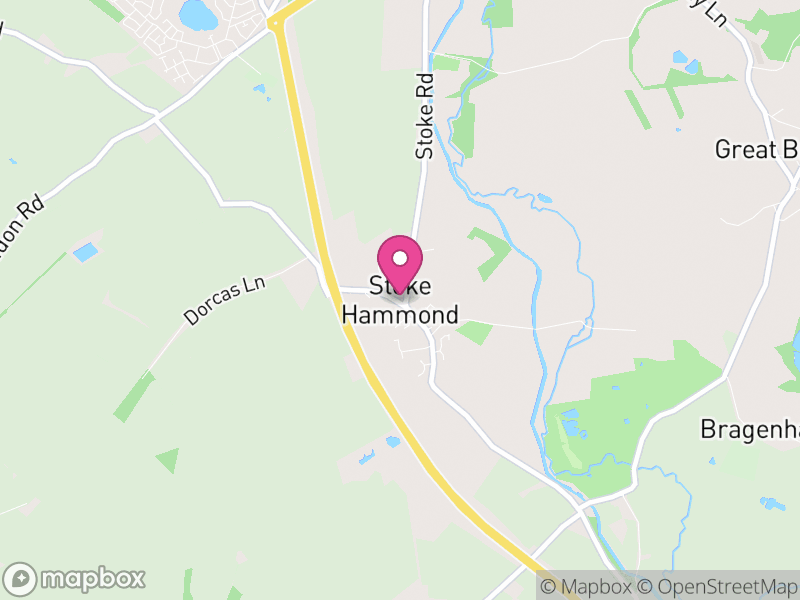 Map of Stoke Hammond, Buckinghamshire