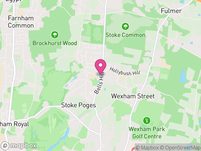 Map of Stoke Poges, Beeches Community Board