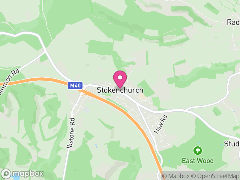 Map of Stokenchurch, Buckinghamshire