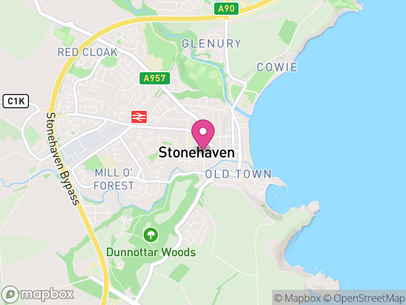 Map of Stonehaven