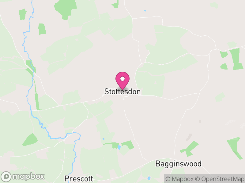 Map of Stottesdon, England