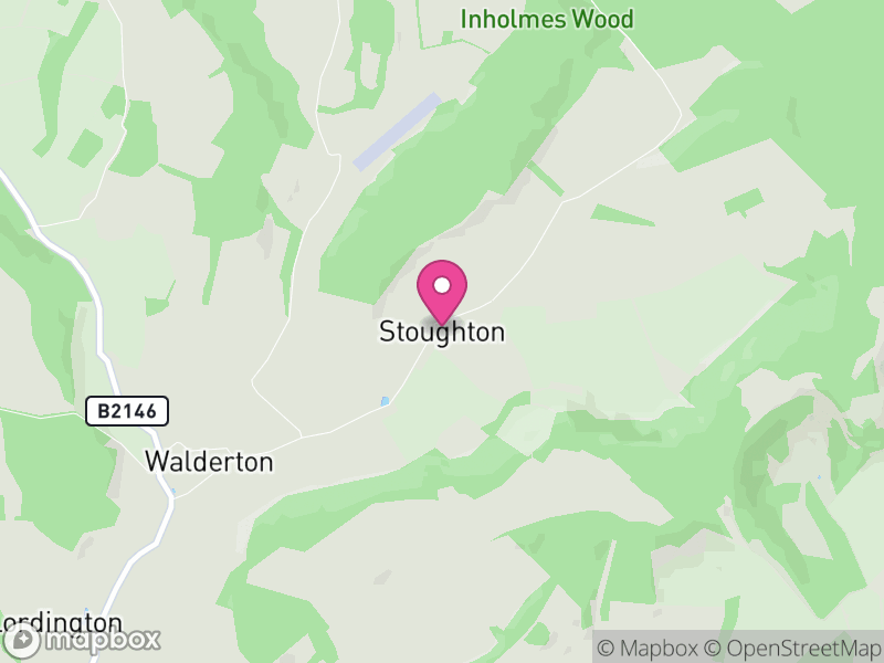 Map of Stoughton, Chichester