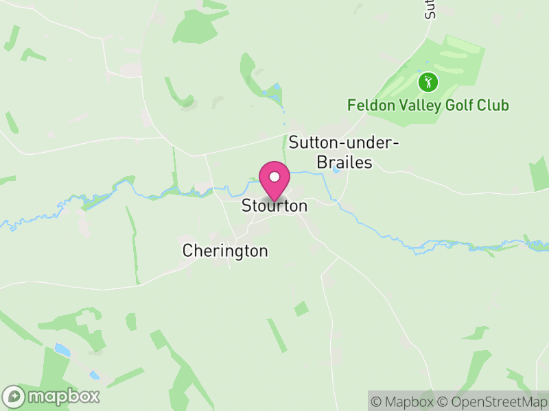 Map of Stourton, Stratford-on-Avon