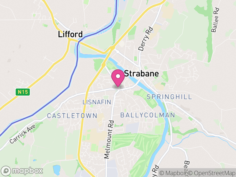 Map of Strabane