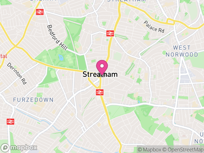 Map of Streatham