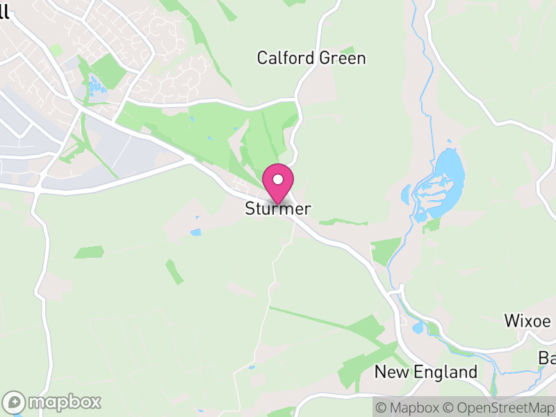 Map of Sturmer, Braintree