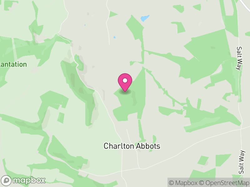 Map of Sudeley, Tewkesbury