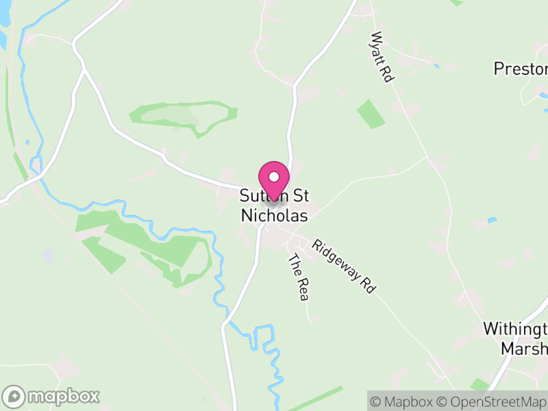 Map of Sutton, Herefordshire