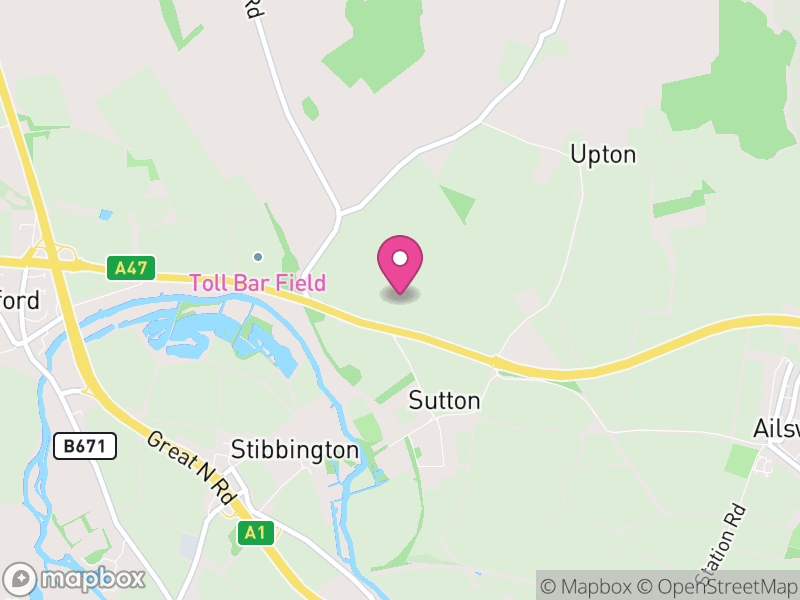 Map of Sutton, Peterborough