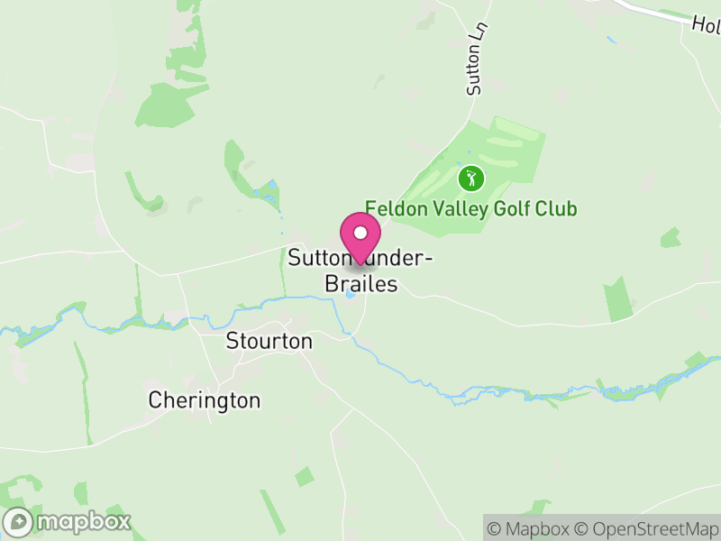 Map of Sutton under Brailes, Stratford-on-Avon