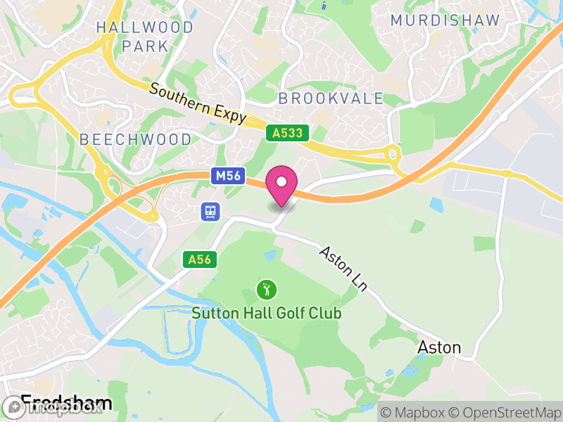 Map of Sutton Weaver, Cheshire West and Chester