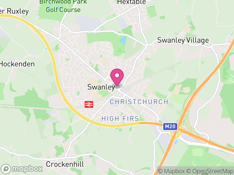 Map of Swanley, Sevenoaks