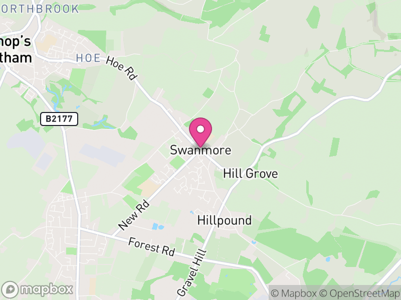 Map of Swanmore, Winchester