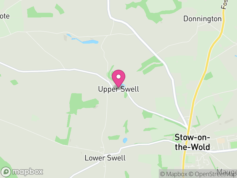 Map of Swell, Cotswold