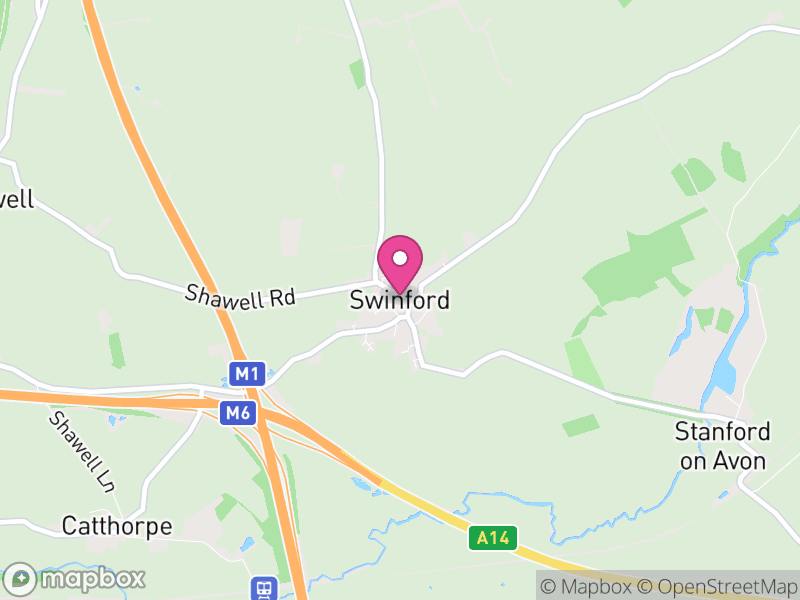 Map of Swinford, Harborough