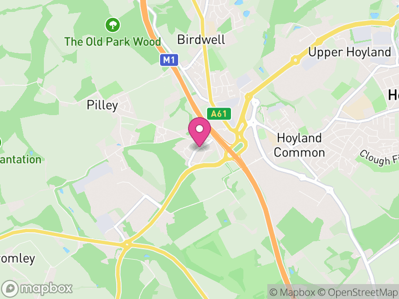 Map of Tankersley, Barnsley