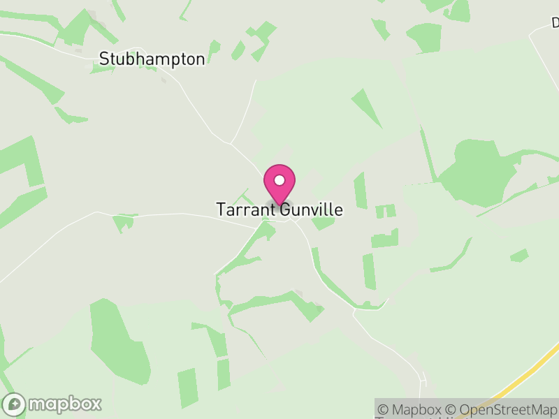 Map of Tarrant Gunville, Dorset