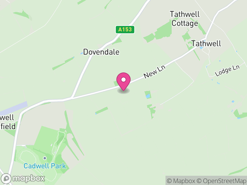 Map of Tathwell, East Lindsey